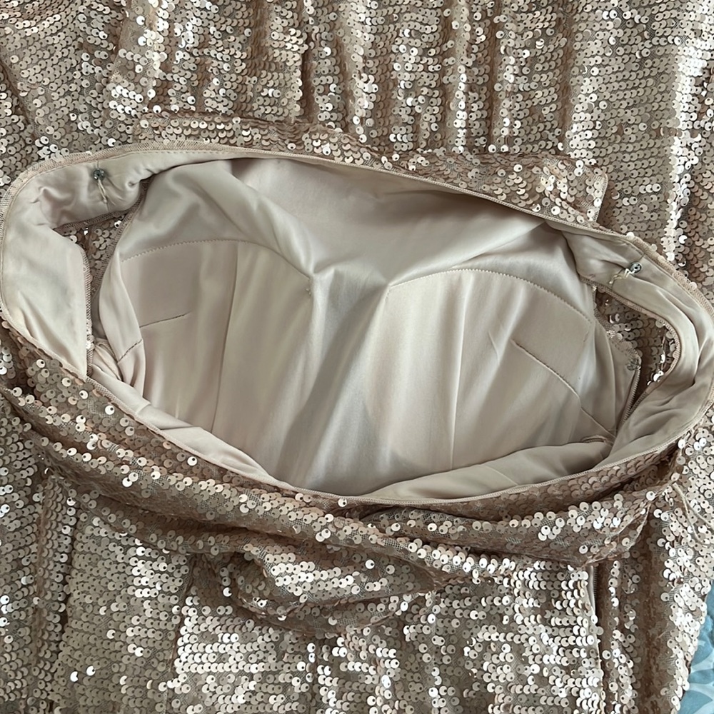 ADRIANNA PAPELL ⭐️ Sequin Evening Gown - Picture 10 of 12